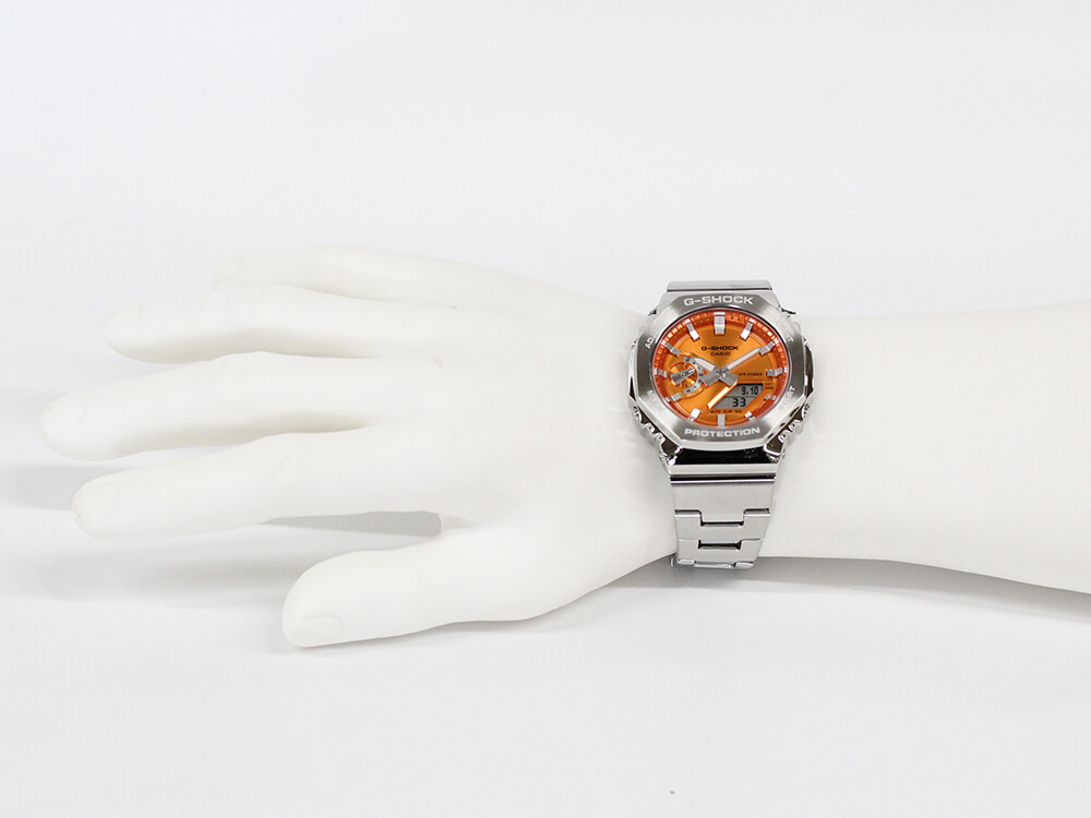 CASIO G-SHOCK GM-2110D-4A GM-2110 GM G-STEEL Quartz Analog