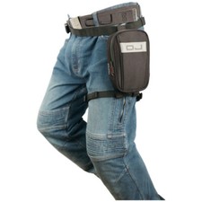 BORSELLO MARSUPIO ZAINO DA GAMBA PER MOTO E SCOOTER PORTA CHIAVI