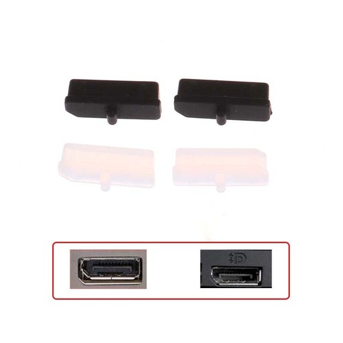 10pcs/lot For Display Port Protective Cover Rubber Covers Dust Cap For Compu'QU - Picture 8 of 14