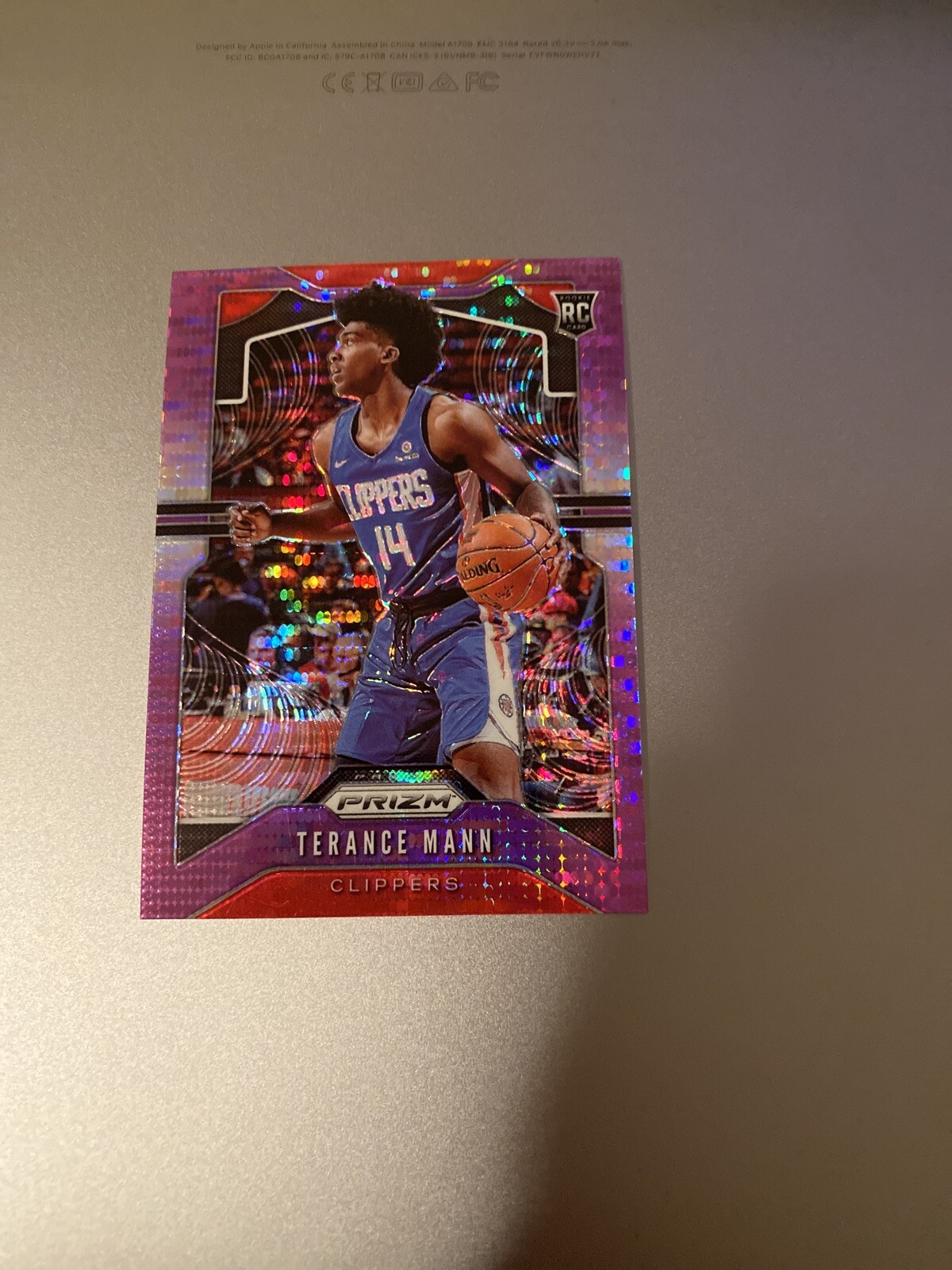 2019-20 Prizm Terance Mann Purple Pulsar Rc Rookie /35 #296 Clippers!