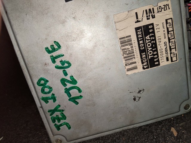 1jzgte Vvti Turbo Ecu Engine Computer Mt 661 Toyota Chaser Jzx100 For Sale Online Ebay