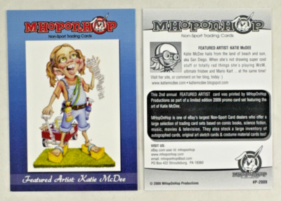 DEALER PROMO CARD by mhoponhop FEATURED ARTIST: MATIE McDEE #P-2009