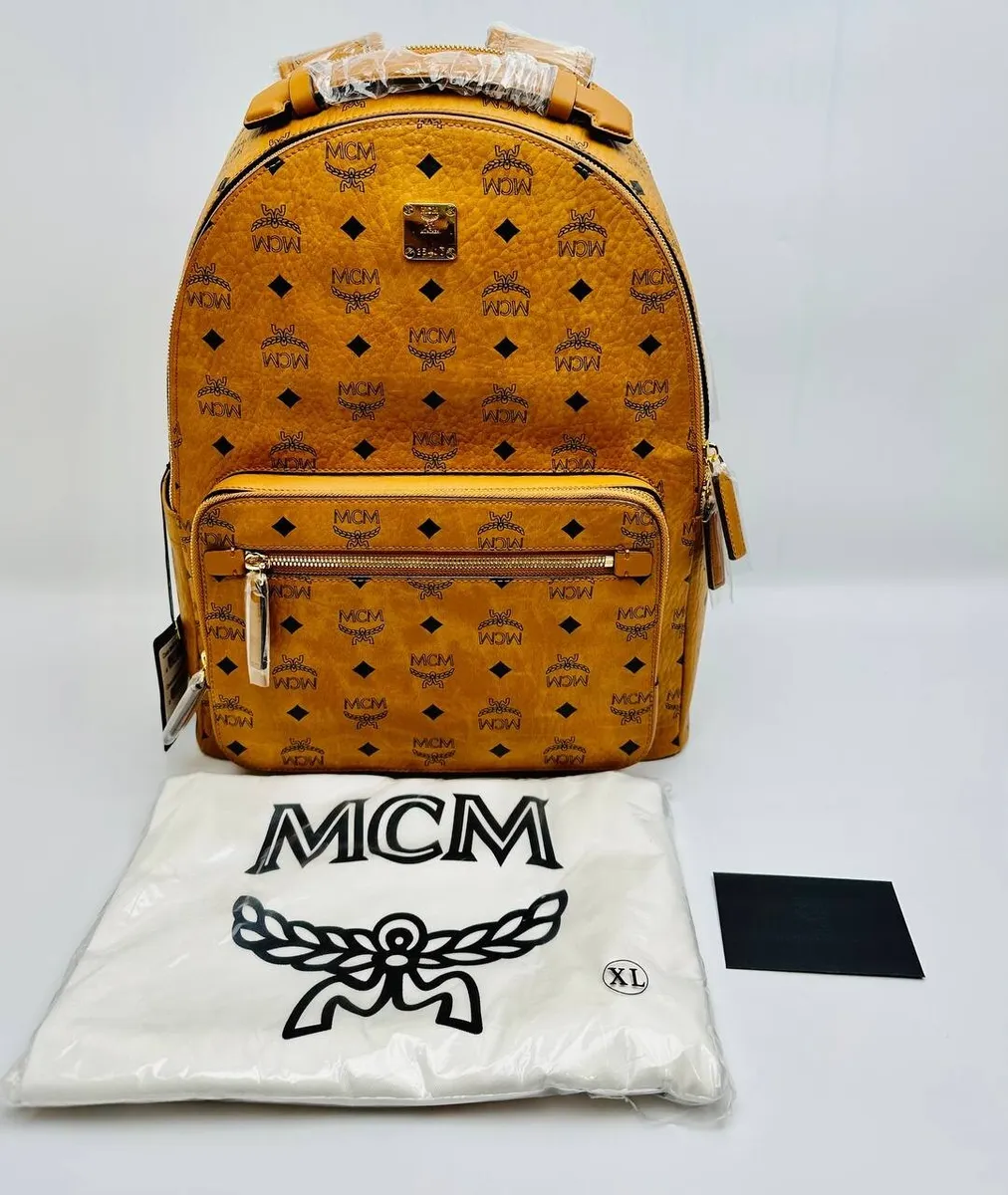 MCM Backpack STARK BACKPACK MMKAAVE07 COGNAC CO