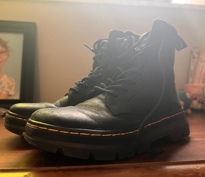 Dr. Martens Black Combs Leather Mens/Unisex Bootstrap 