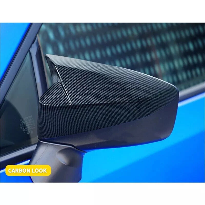 Tapa de cubierta de espejo retrovisor lateral 2 de fibra de carbono para Toyota 86 para Subaru BRZ 2012-2020 Foto 3 de 4