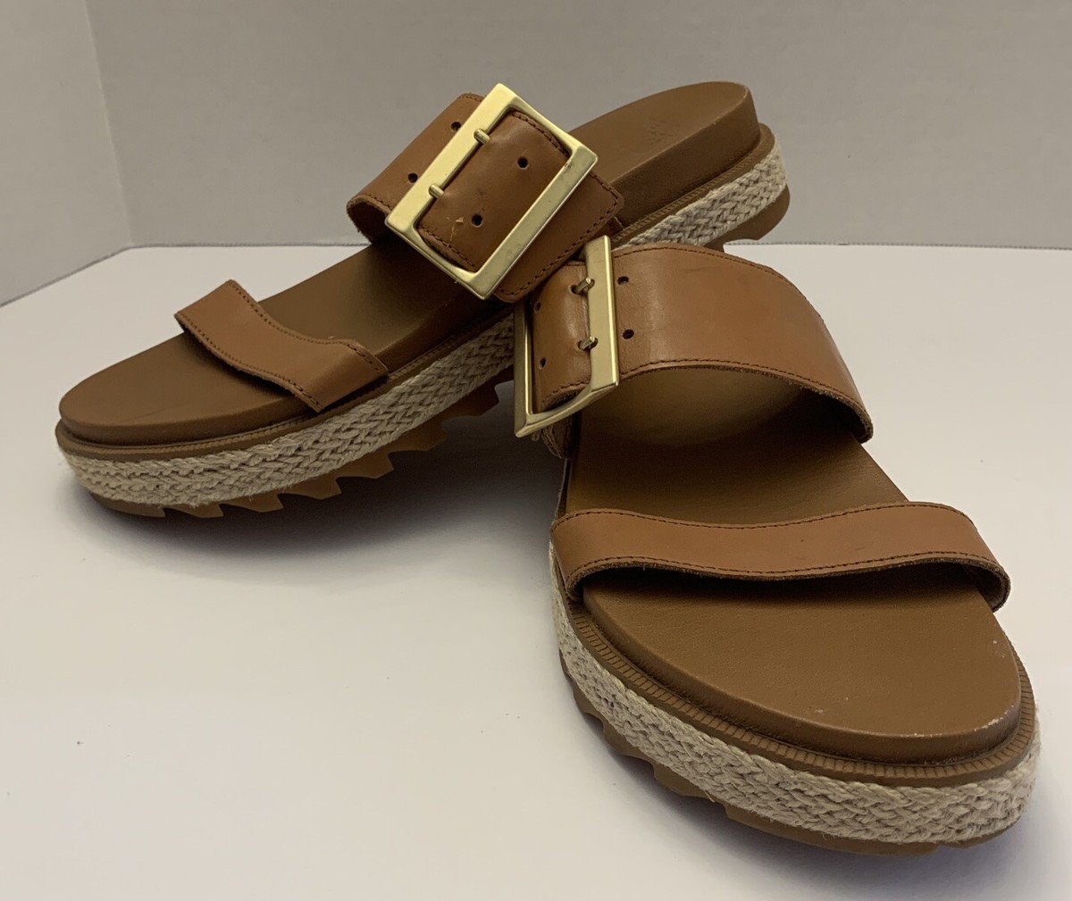 Rubber Sole Sorel Roaming Buckle Slide Jute Sorel Women's Roaming