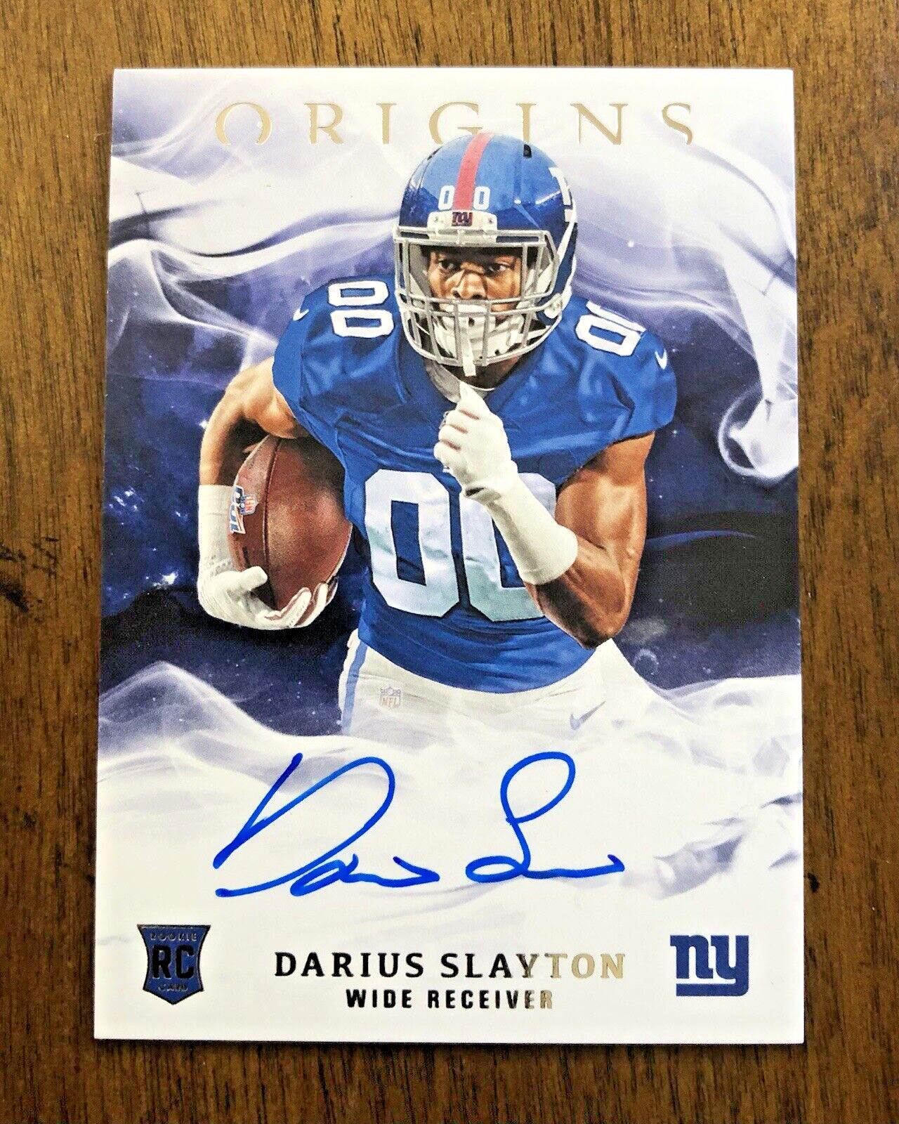 Darius Slayton Panini Origins Rookie Autographs #RADS Base