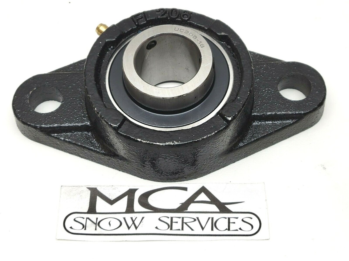 WESTERN SALT SPREADER TORNADO ICE BREAKER BEARING 2 HOLE 1-1/8