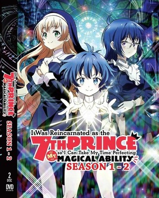 I Was Reincarnated as the 7th Prince Season 1 & 2 Anime DVD English Audio
