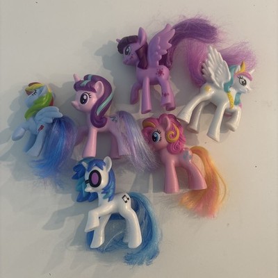 Lot of 6 - 2014 ? McDonalds Happy Meal Hasbro My Little Pony Friendship Toys