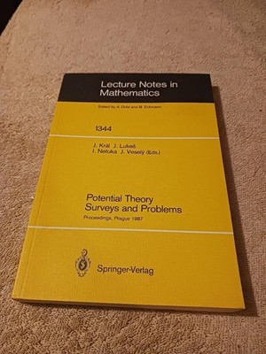 potential theory surveys and problems