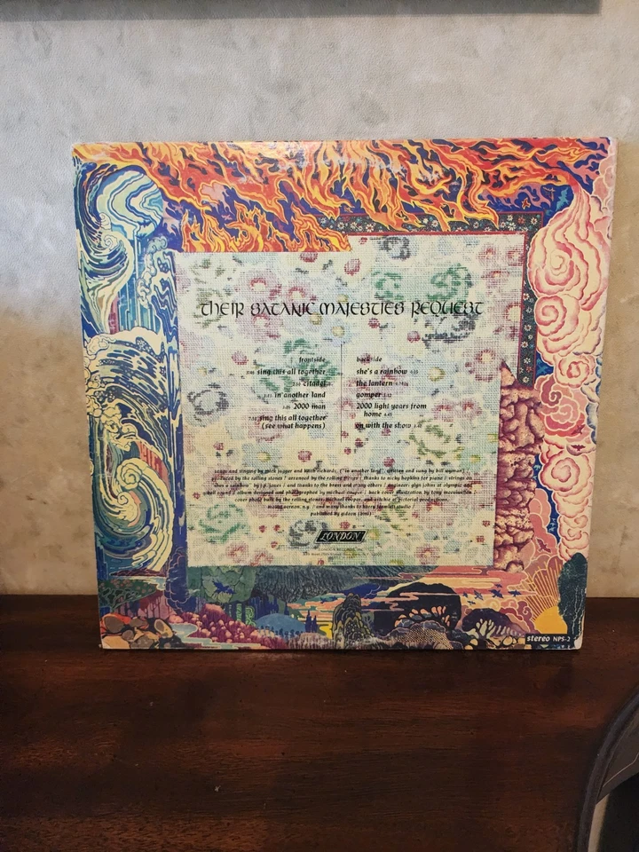 Rolling Stones, Their Satanic Majesties Request,London NPS-2, 1967 Lenticular 3D - Image 4 of 4