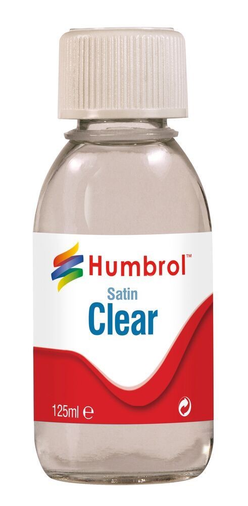Humbrol CLEAR SATIN VARNISH Acrylic 125ml bottle thin water soluble AC7435 - Image 4