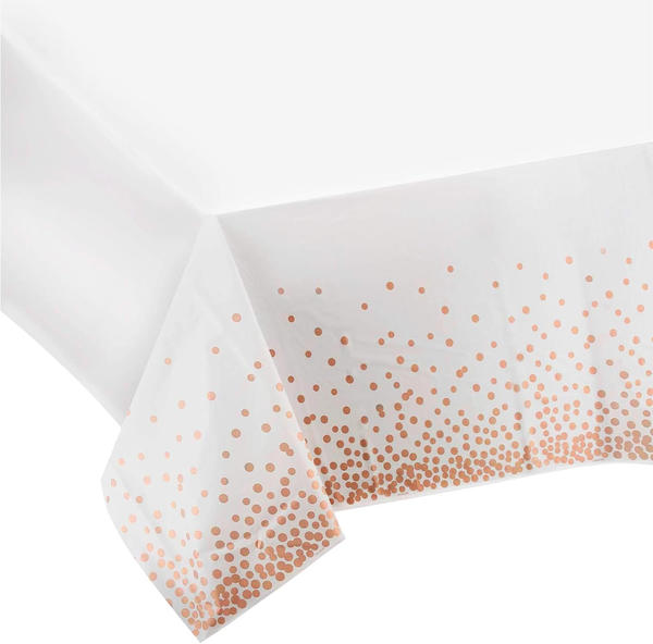 Einweg Tischdecke Rechteckig Wasserdicht FüR Party Hochzeit Weihnachten 137X274C-image