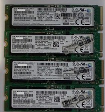 Samsung PM981 512GB M.2 NVMe PCIe 3.0 x4 SSD MZVLB512HAJQ-000L7- Lot of 4 (used)