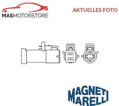 LAMBDASONDE LAMDASONDE MAGNETI MARELLI 466016355066 A NEU OE QUALITÄT