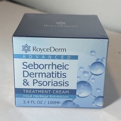 RoyceDerm Advanced Psoriasis & Dermatitis Treatment Cream Scalp 3.4 fl oz