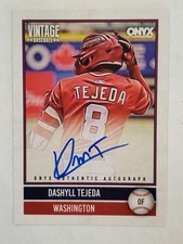 DASHYLL TEJEDA 2026 Onyx Vintage ON-CARD AUTO #'d 413/880 Nationals