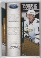 2011 Certified Fabric of the Game Materials NHL Die-Cut 9/25 Brenden Morrow 1o3