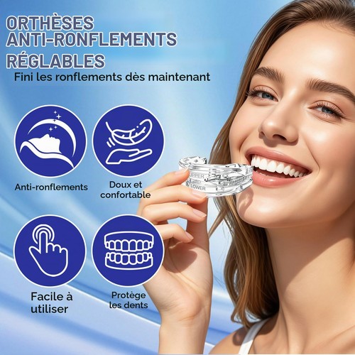 Gouttière Anti-Ronflement & Bruxisme Dispositif Transparent | eBay