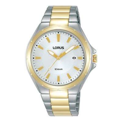 Lorus Herren 40mm zweifarbige Sportuhr aus Edelstahl RH944PX9