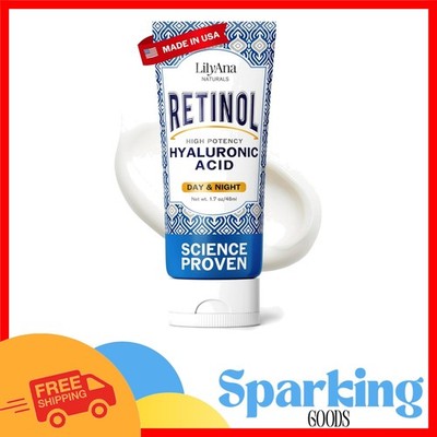 Smoothing Retinol Moisturizer with Collagen Boost   Radiant Skin by Lilyana