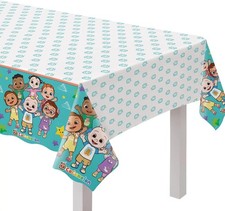 Cocomelon Baby Cute Kids Birthday Party Decoration Plastic Tablecover