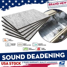 7mm/5mm Sound Deadener Automotive Insulation Heat Shield Noise MGT Damping Mat