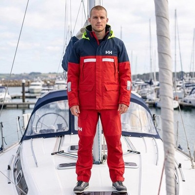 Helly Hansen Pier 4.0 Jacket Red Men's 2XL Brand New 