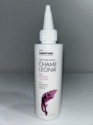 New Tempting Professional Vegan Pigment Pitahaya Fuschia, Chame Leonik 5 Fl Oz 