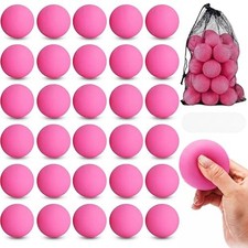 Pack of Rubber Racquetballs Bulk, 2.4'' 30 Pink