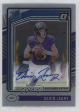 2024 Panini Donruss Optic Rated Rookie Auto 317/325 Devin Leary #227 Auto rf2