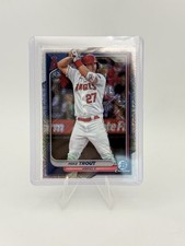 2024 Bowman - Mike Trout #19 Chrome Mojo Refractor