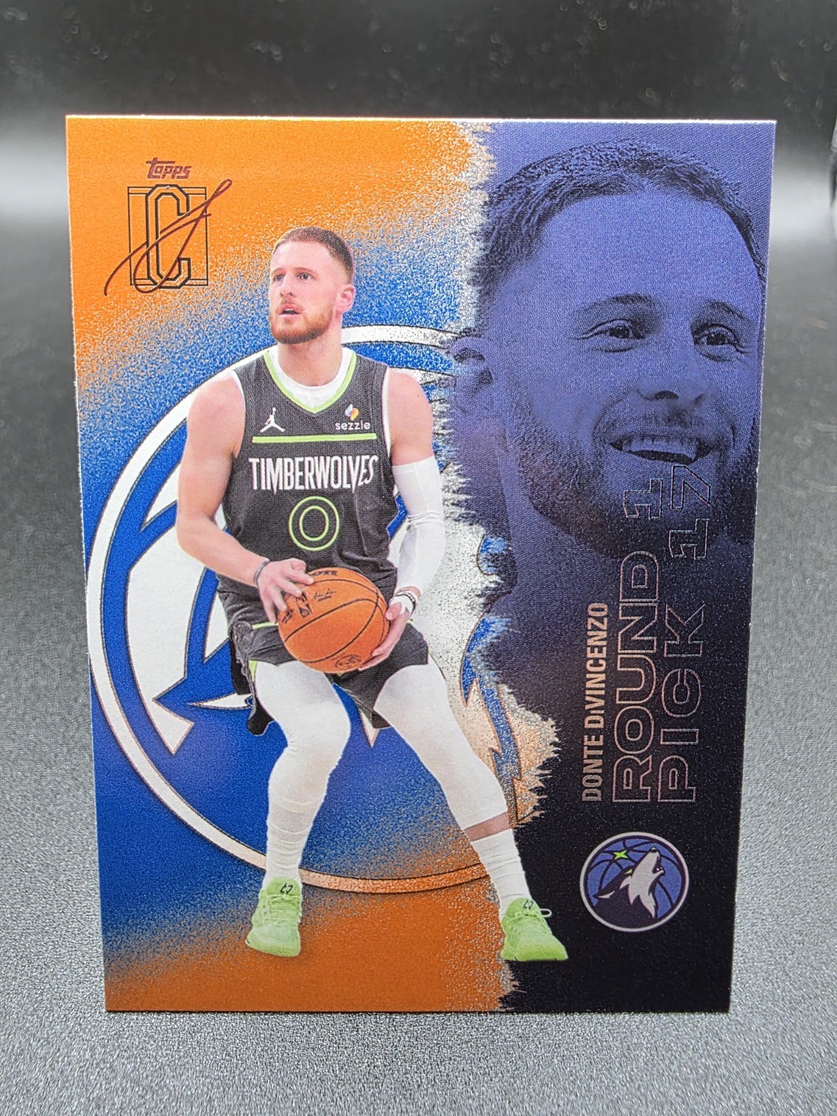 Donte DiVincenzo 2025-26 Topps Signature Class NBA Card Orange Parallel #91