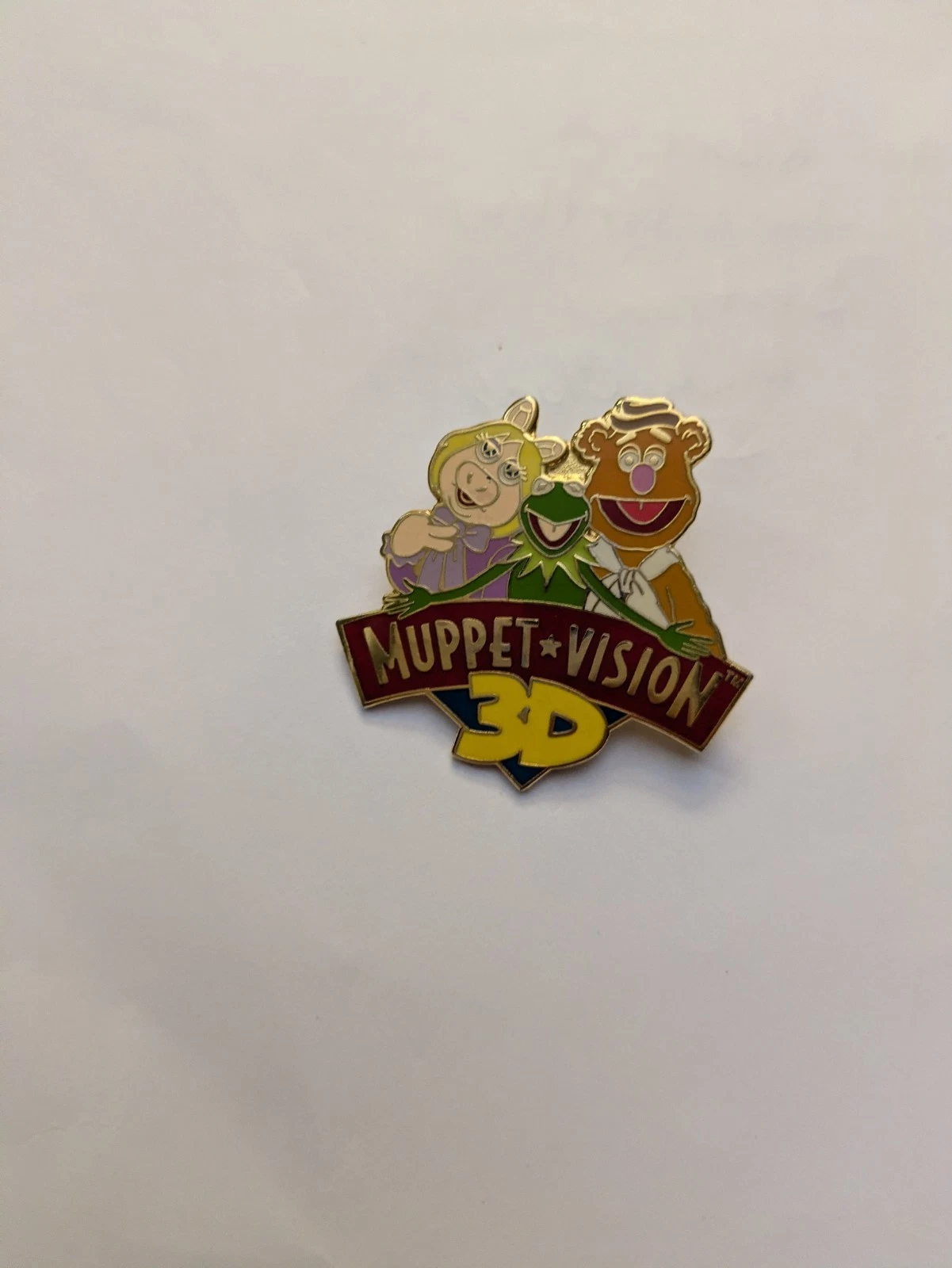 Disney Pin Jim Henson's Muppet Vision 3D Logo Pin
