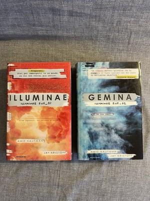 Illuminae und Gemina Erstausgabe Karton Kaufman Kristoff