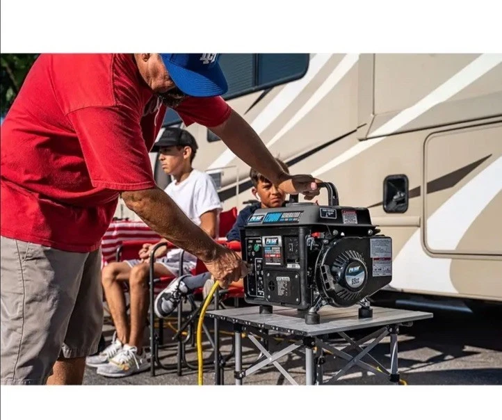 Pulsar Gas Powered Generator Portable 1200W Carrying Handle - Image 3 of 4