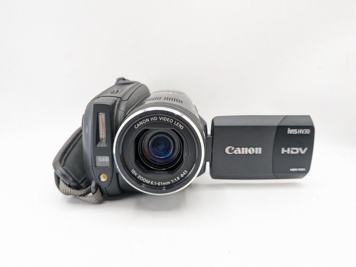 MINT] Canon iVIS HV30 Full HD MiniDV HDV Camcorder JAPAN | eBay