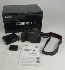 Canon EOS R10 Mirrorless Camera Body, Battery, Charger, Strap - Shutter 432