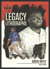David Ortiz #LL-18 2021 Panini Diamond Kings Legacy Lithographs Boston Red Sox