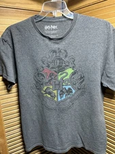 Warner Brothers Harry Potter Tee Shirt Short Sleeve , Draco Dormeins  Large