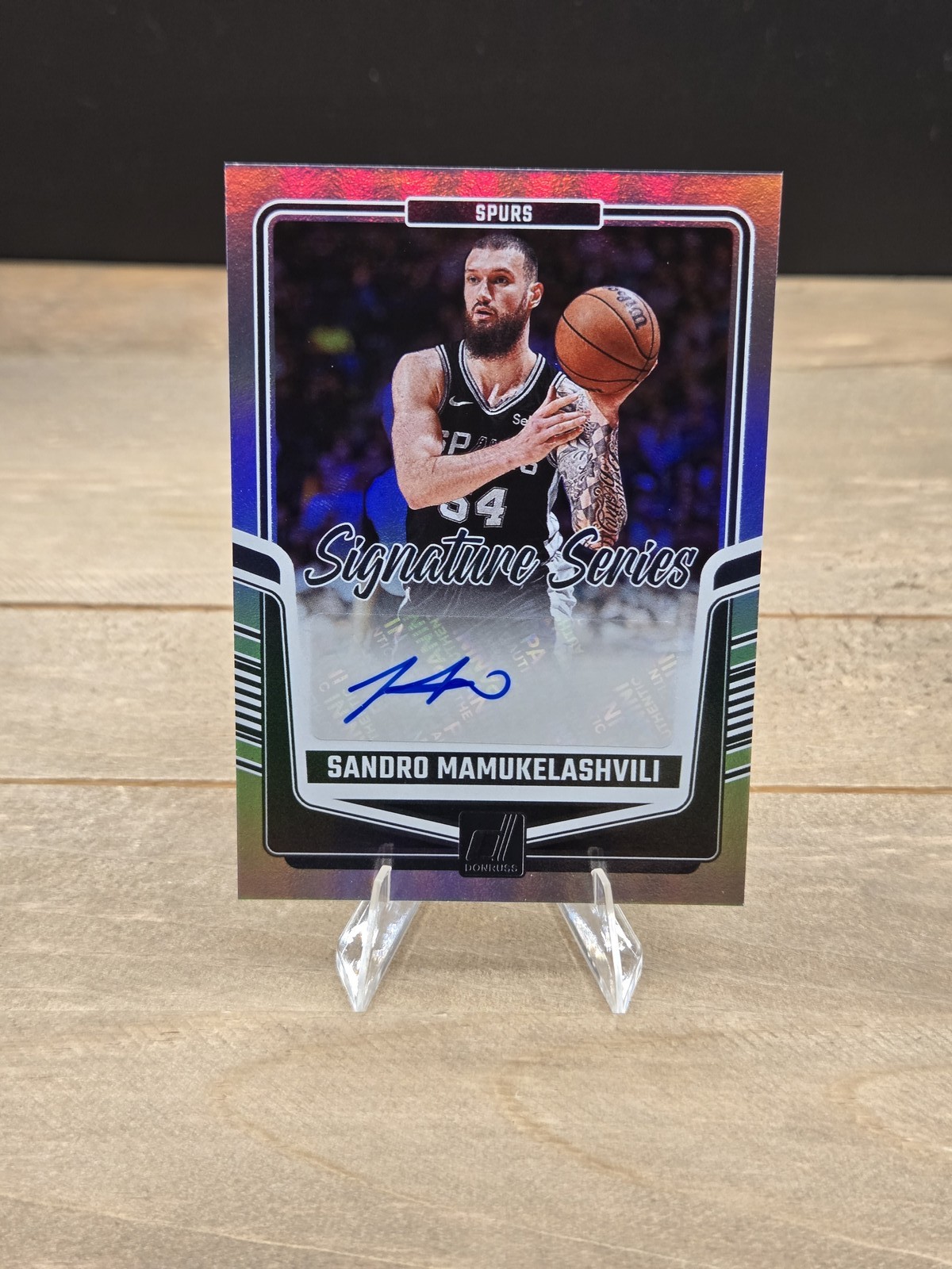 2024-25 Donruss #SS-SMS Sandro Mamukelashvili Signature Series