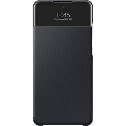 Étui pour Galaxy A72 4G haut de gamme S View Cover avec rangement carte bleu marine