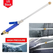 Pressure Power Washer Wall Water Spray Gun Nozzle Wand Attachment High Hose
