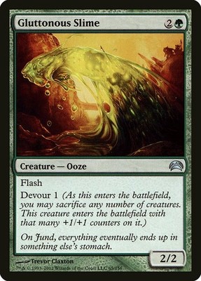 Gluttonous Slime NonFoil Planechase 2012 65 NM MTG