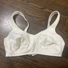 Amoena Mona SB 34C White Wireless Bra