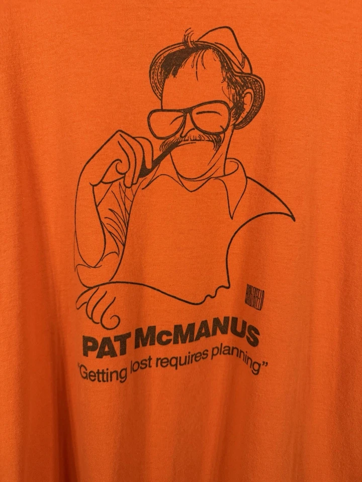 Camiseta de Colección Años 80 Al Hirschfeld x Pat McManus Arte Talla XL Pantalla Estrellas EE. UU. Foto 2 de 3