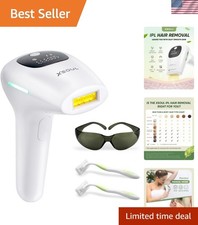 Ultimate At-Home IPL Hair Removal Tool - 999,999 Flashes, Safe for All Areas