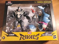 Hasbro Marvel Legends Series Marvel Rivals Venom & Jeff Land Shark Figure Set 4