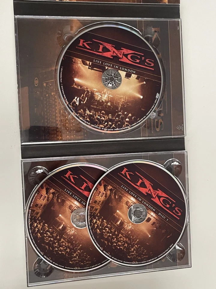KING'S X Live Love In London 1 DVD & 2 CD's - Bild 3 von 4